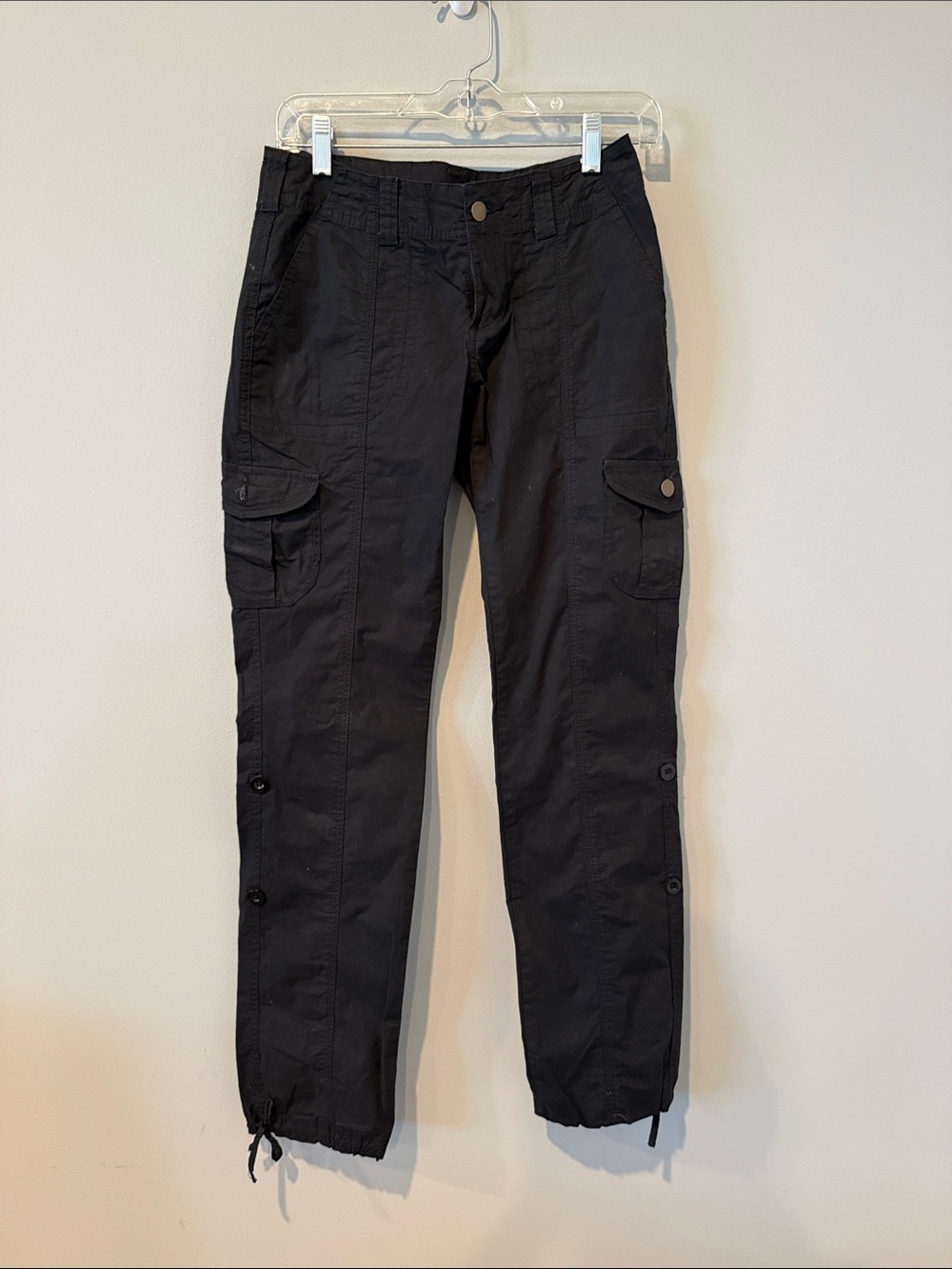 Boston Proper Black Cargo Ankle Tie